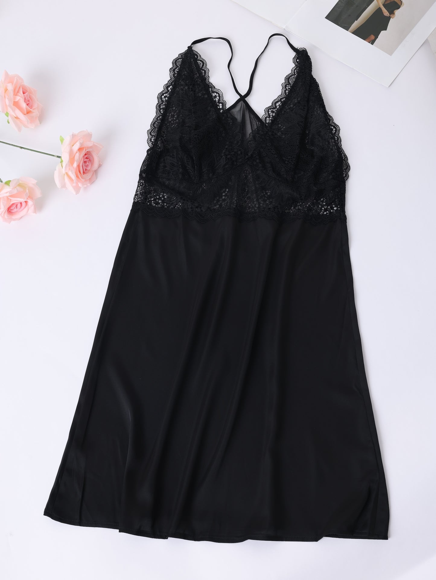 Noir Lace Dress - RezaFay