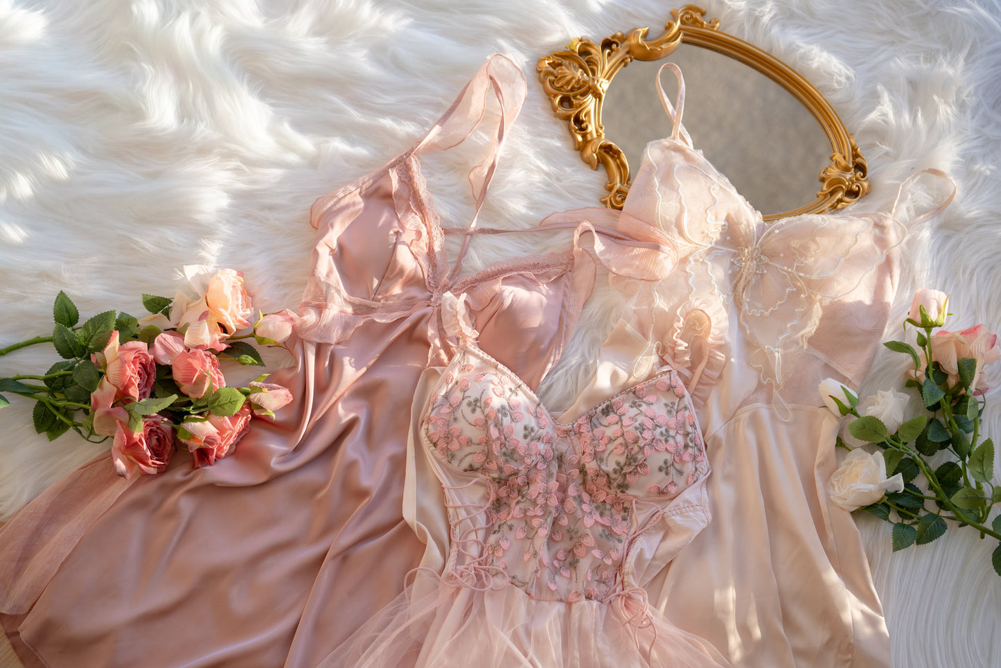 Petal Ruffle Dress - RezaFay