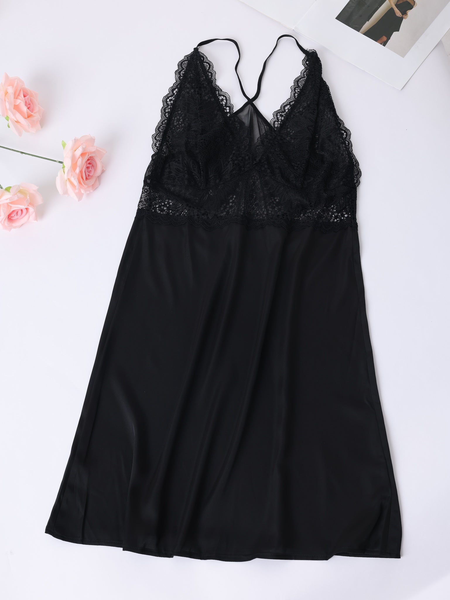 Noir Lace Dress - RezaFay