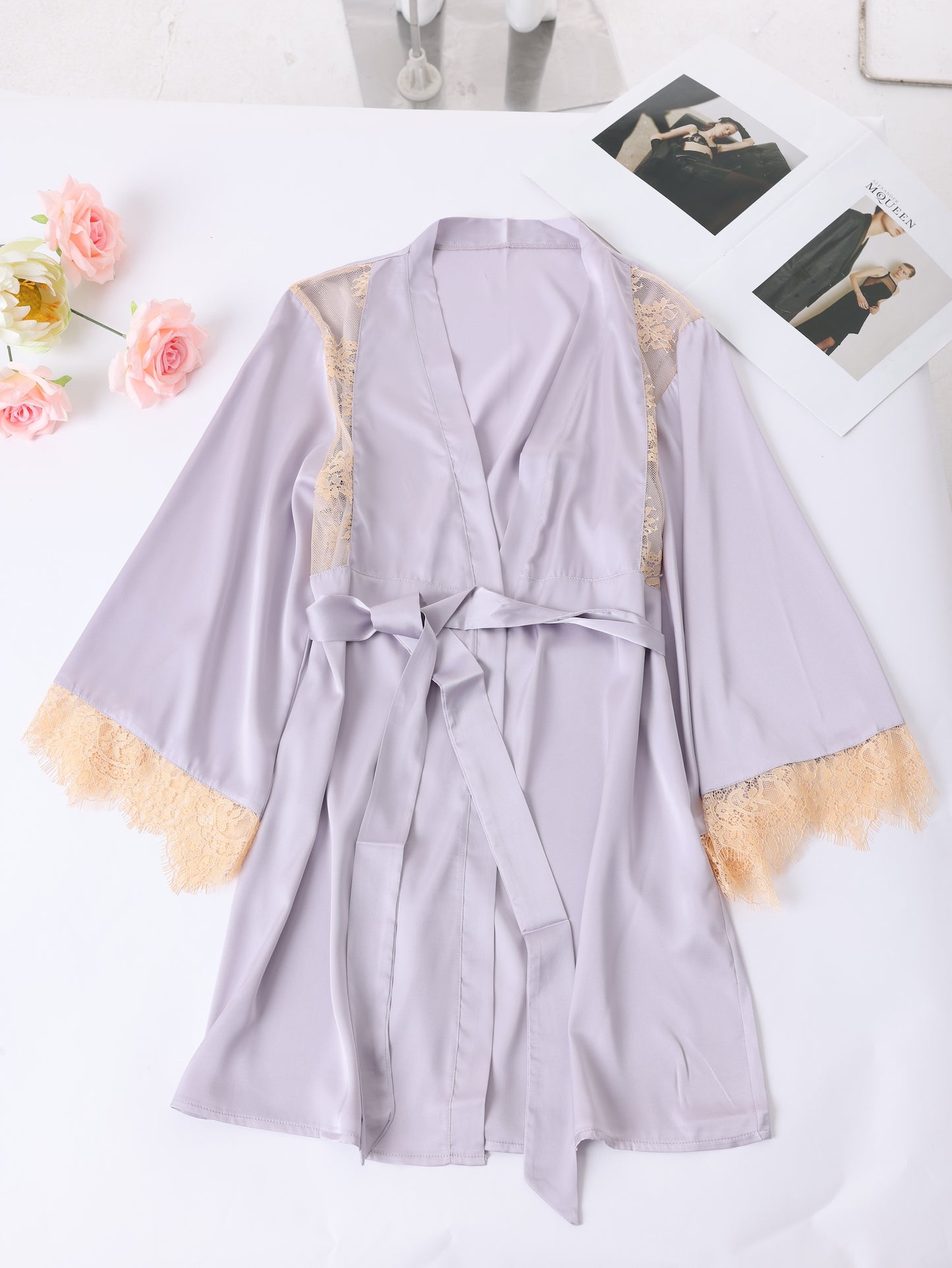 Lace Grace Robe - RezaFay
