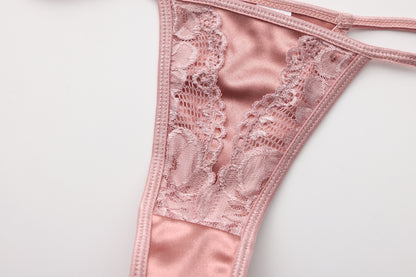 Silk Rose Satin Ensemble