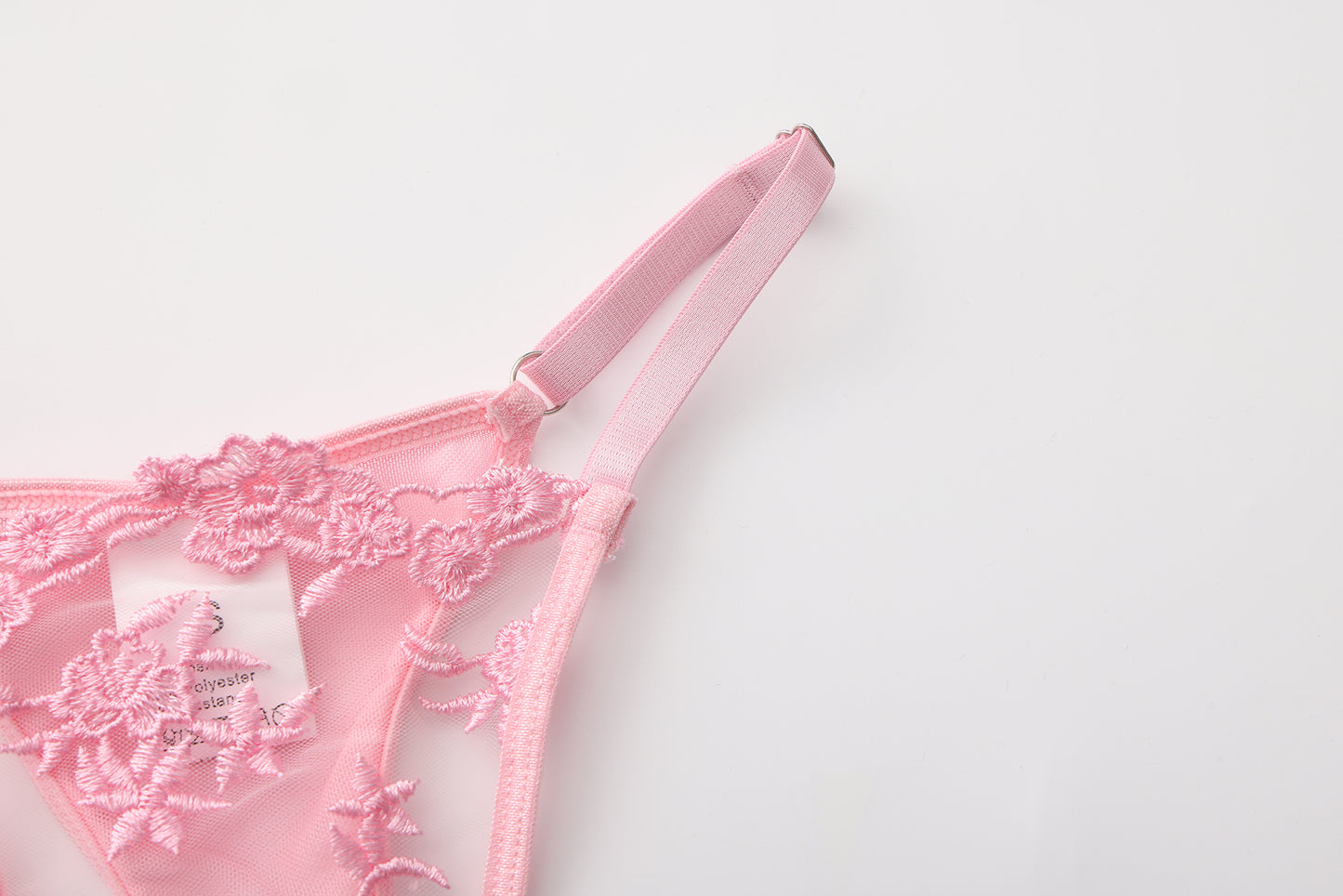 Silken Bloom Bustier Set