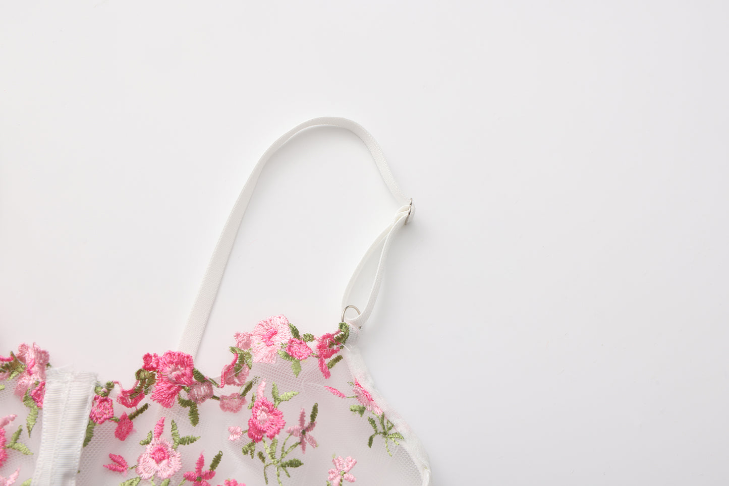 Rosé Bloom Bralette