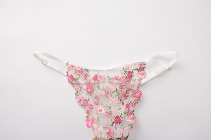 Rosé Bloom Bralette