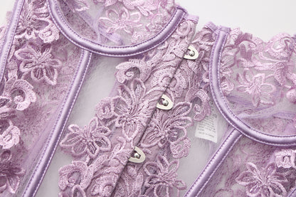 Floral Muse Corset Set