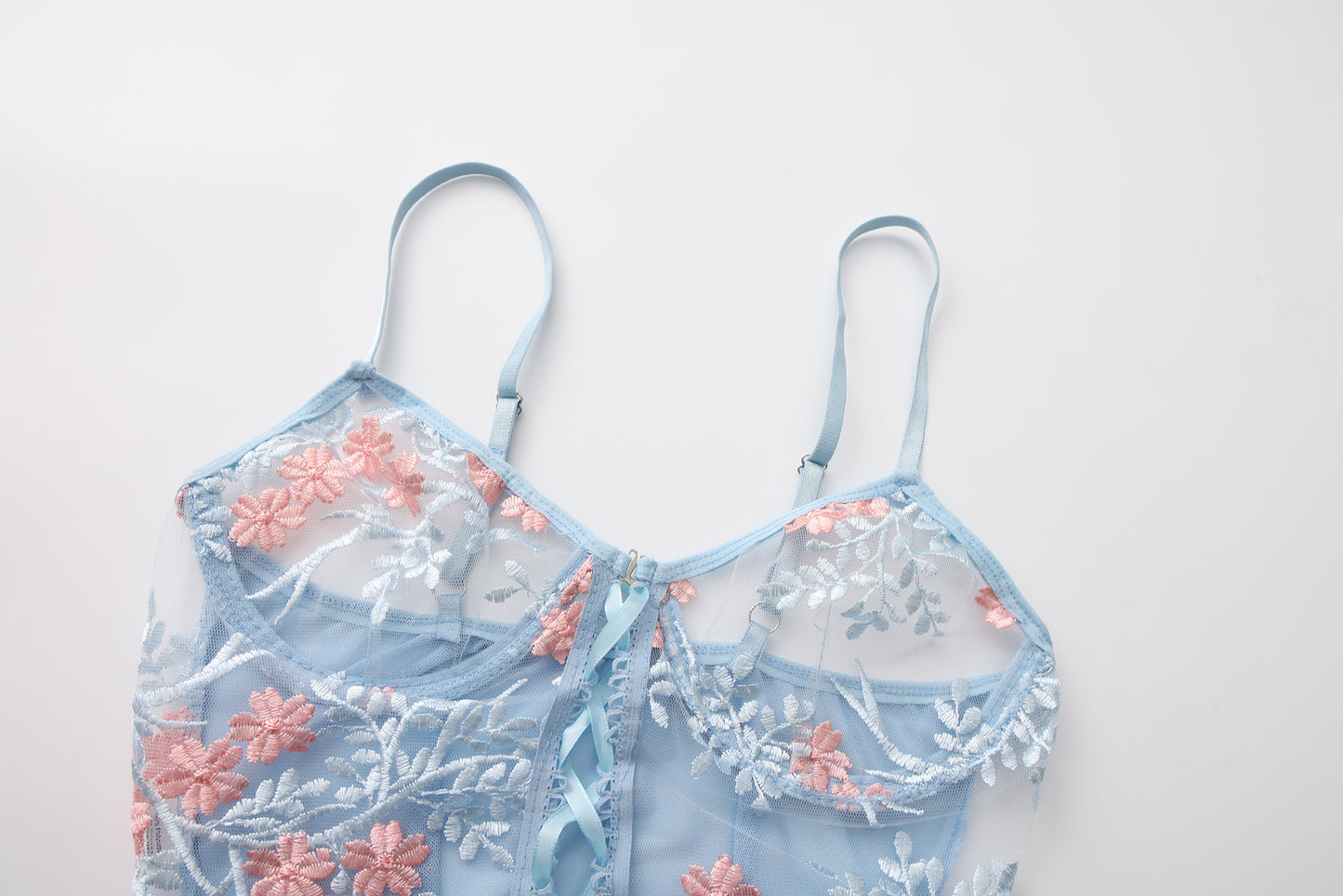 Blue Blossom Bodysuit