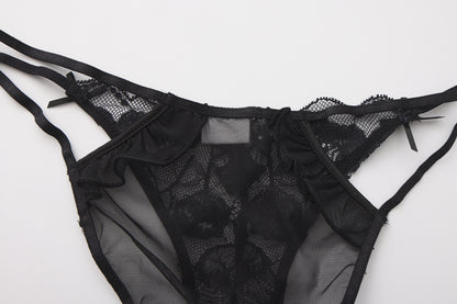 Midnight Elegance Bustier Set