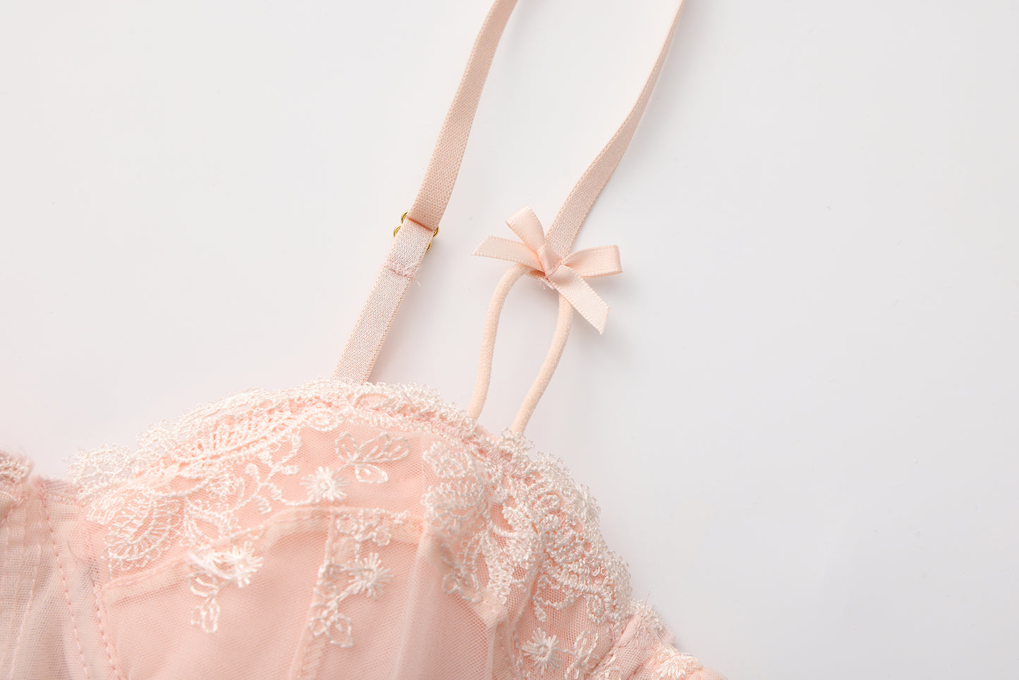 Blush Lace Bustier