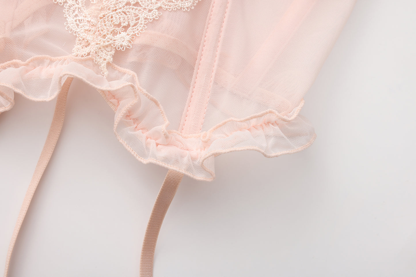 Blush Lace Bustier