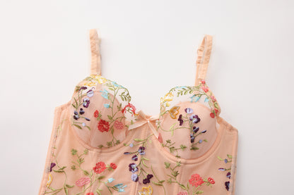 Floral Whisper Corset