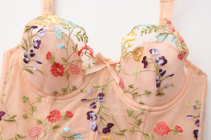 Floral Whisper Corset