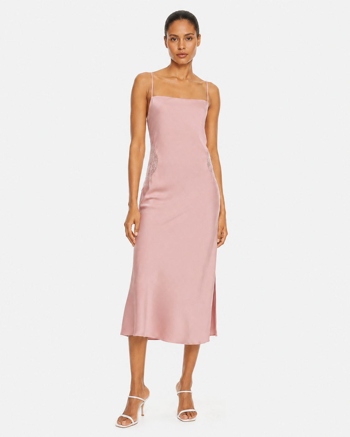 Serenity Cut-Out Silk Gown | Modern Grace & Elegant Allure - RezaFay