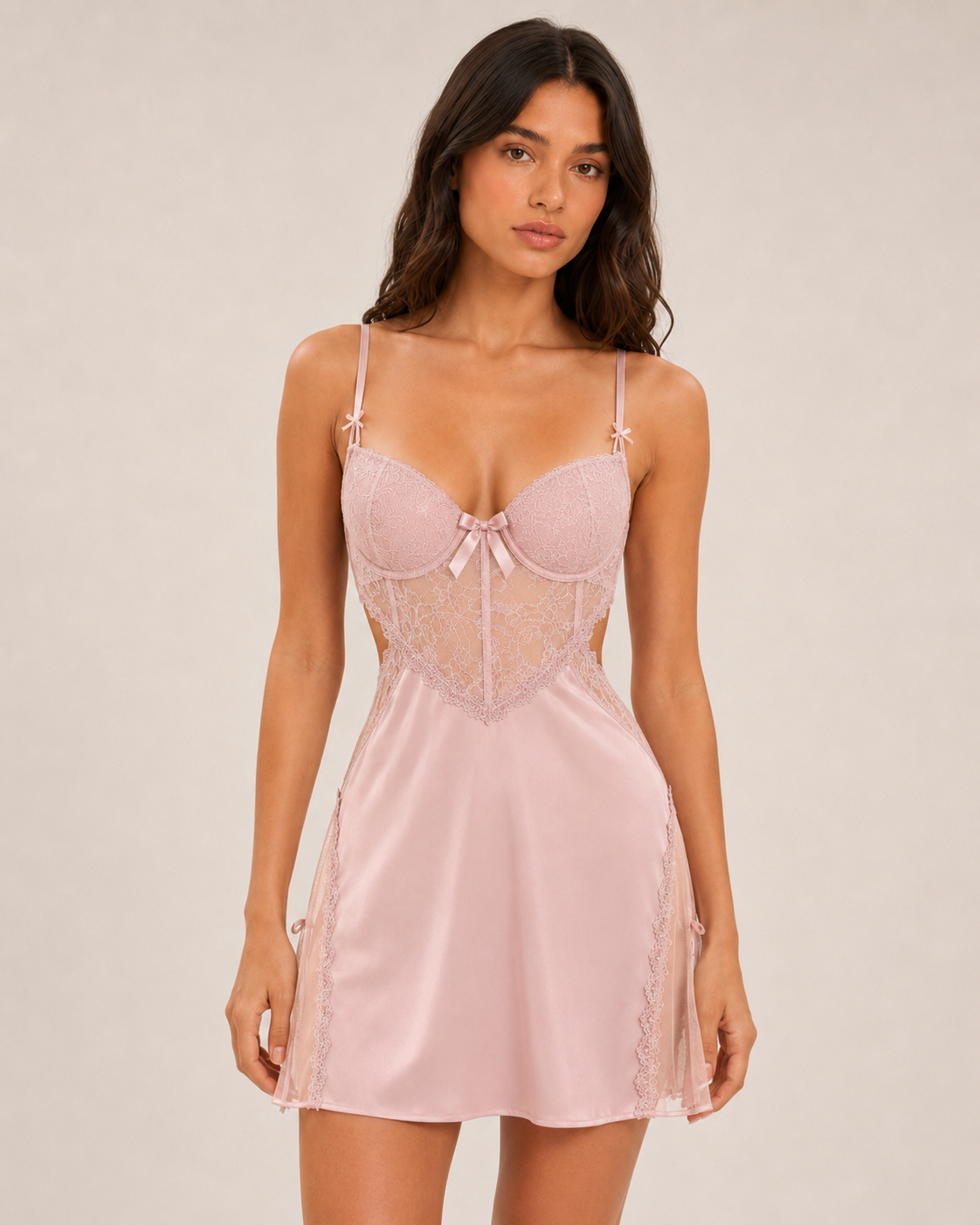 Cupid's Bow Red Valentine Lingerie Dress | RezaFay - RezaFay
