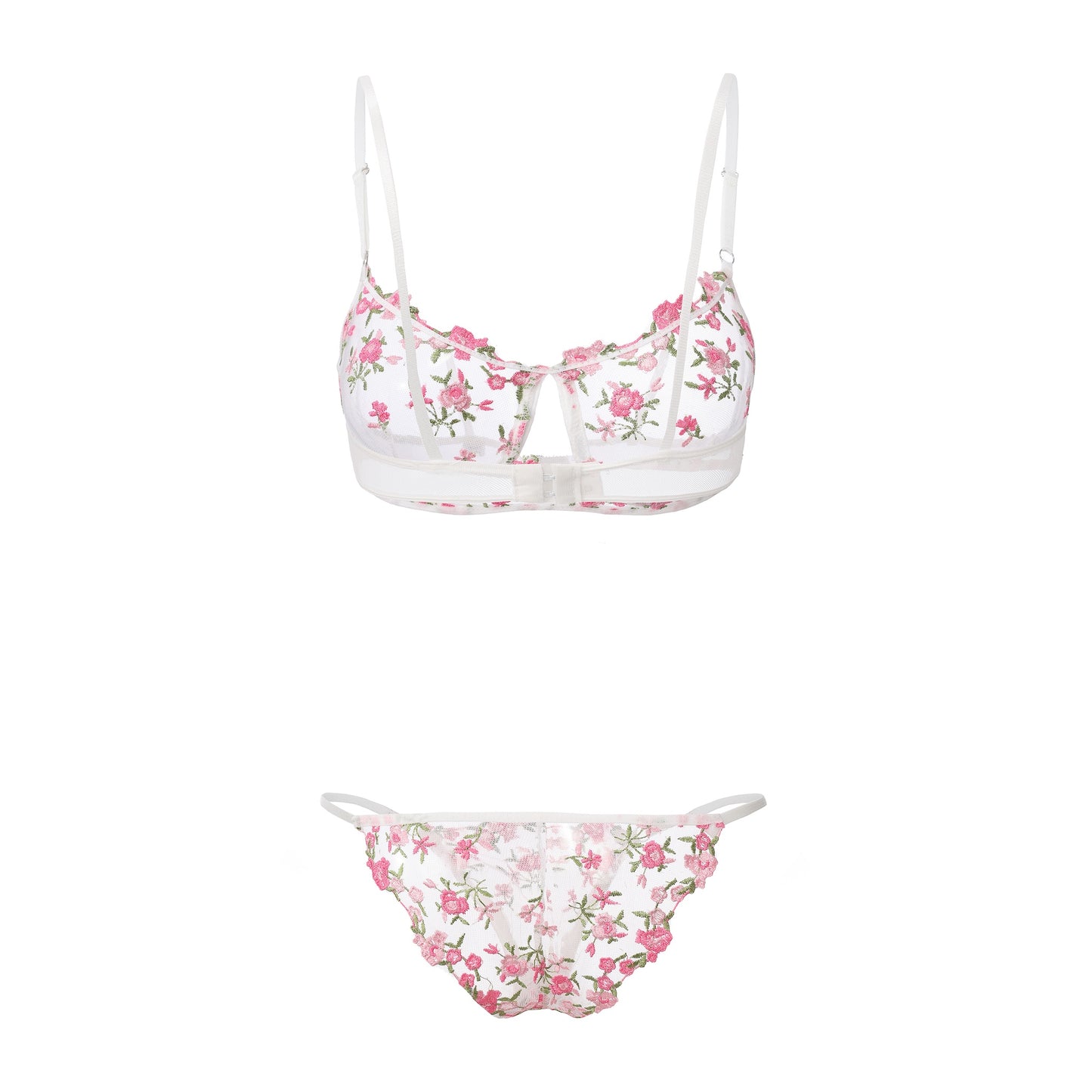 Rosé Bloom Bralette