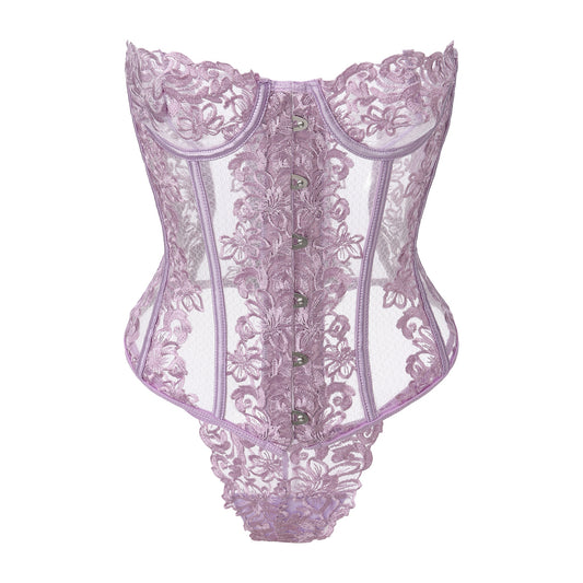 Floral Muse Corset Set