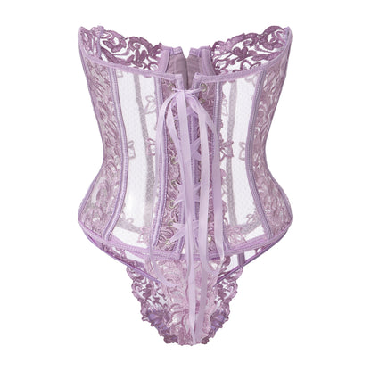 Floral Muse Corset Set