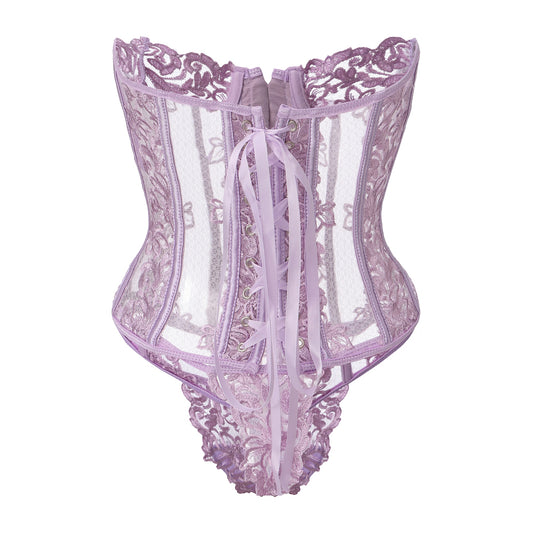 Floral Muse Corset Set