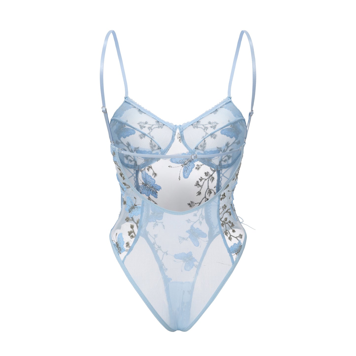 Butterfly Lace Corset Bodysuit