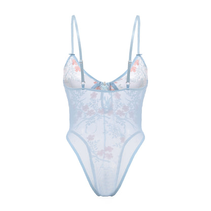 Blue Blossom Bodysuit