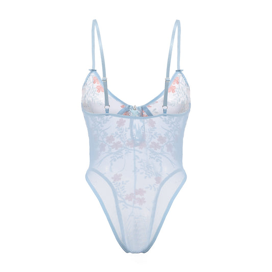 Blue Blossom Bodysuit