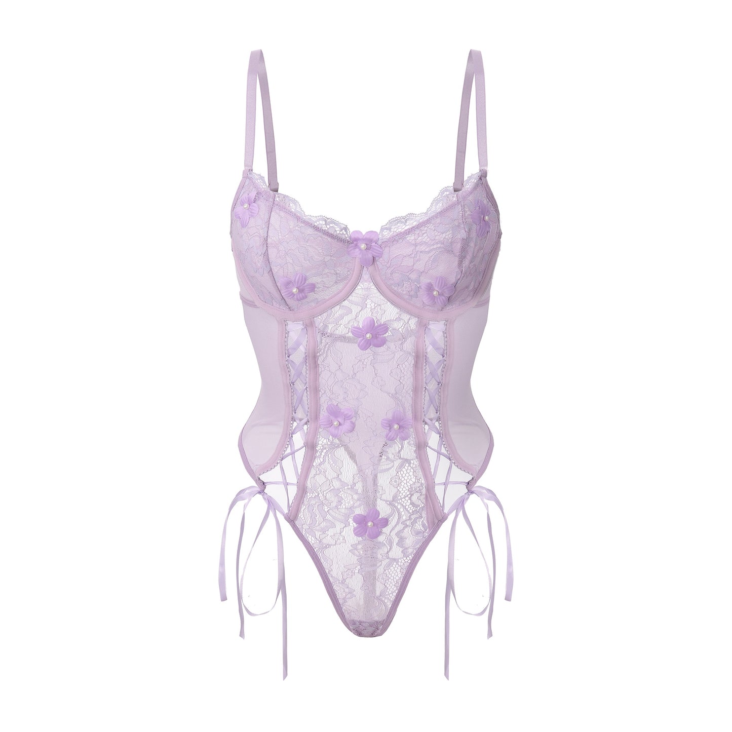 Lilac Bloom Corset