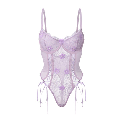 Lilac Bloom Corset