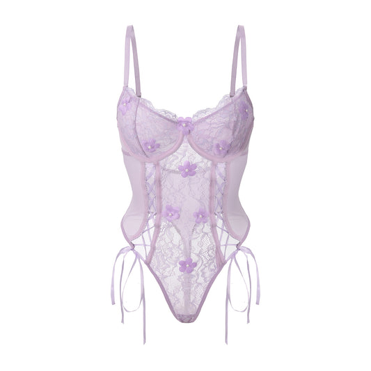 Lilac Bloom Corset