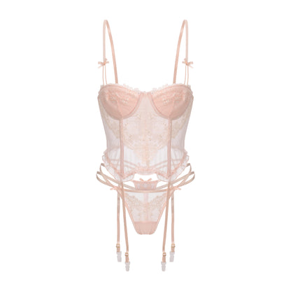 Blush Lace Bustier