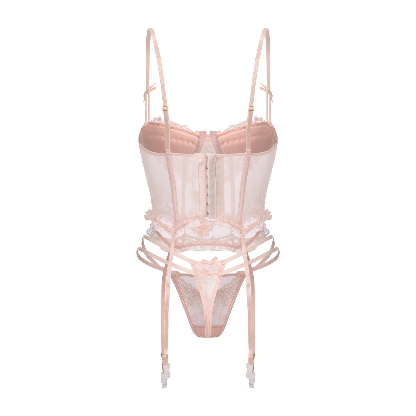 Blush Lace Bustier