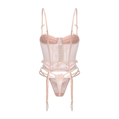 Blush Lace Bustier