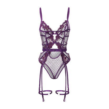 Velour Nights Bustier Set